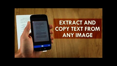 How To Extract And Copy Text From Any Image/Screen