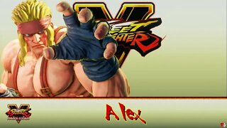 Street Fighter V Arcade Edition: Street Fighter V - Alex