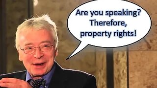 Argumentation Ethics | You've agreed to Private Property by Speaking