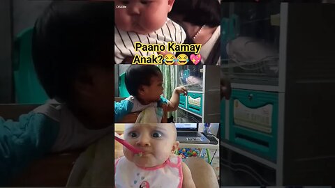 Paano Kamay Anak?😂😂💖 #short #baby #trending #viral #funnyvideo #cute