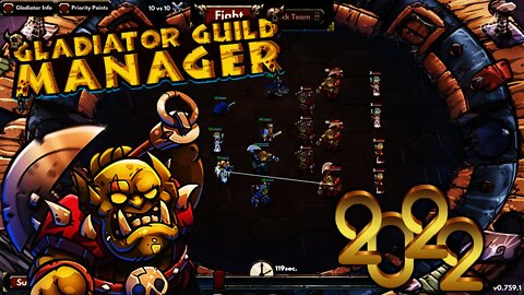 Gladiator Guild Manager - First Livestream of 2022!
