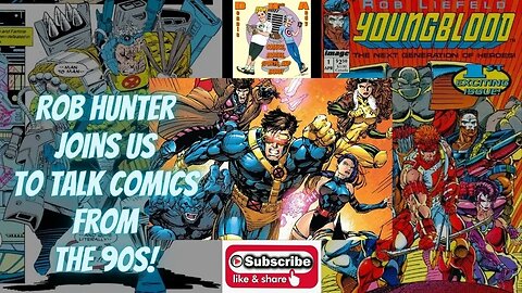 Dennis and Andy Discuss Comics of the 90s with guest Rob Hunter! What is your Favorite?