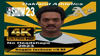 How To Create Reggie Jackson MLB The Show 23 | No Headshape