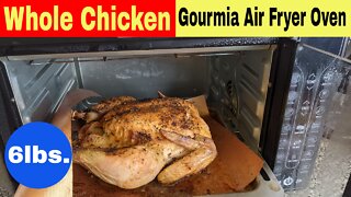 Whole Chicken, Gourmia Digital French Door Air Fryer Oven Recipe