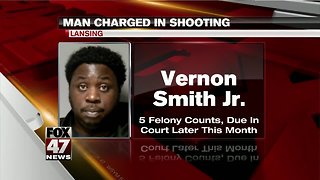 Man charged in Lansing drive-by shooting