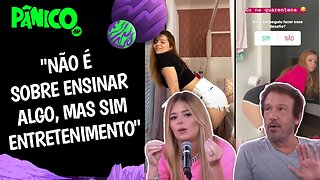 Viih Tube tem DEBATE COM EMÍLIO SOBRE TIKTOK: DANCINHAS DEVIAM TER CLASSIFICAÇÃO INDICATIVA?