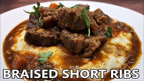 Braised Short Ribs I Slow Cooked-Melt In Your Mouth-Beef Short Ribs Recipe I By Gastro Guru