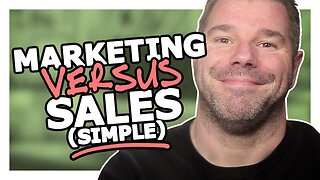 "What Is The Biggest Difference Between Sales And Marketing?" - (Nobody's Talking About THIS!)
