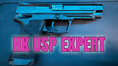 The HK USP Expert, one of my favorite guns!