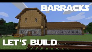 Minecraft Ancient Warfare - The Colony 2 ep 10 - Let's Build Barracks For Soldiers