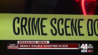 Man dead, woman injured in KCK shooting
