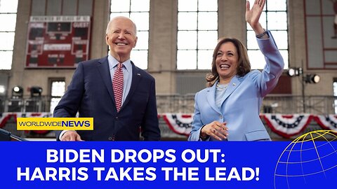 Biden Drops Out: Harris Takes the Lead!