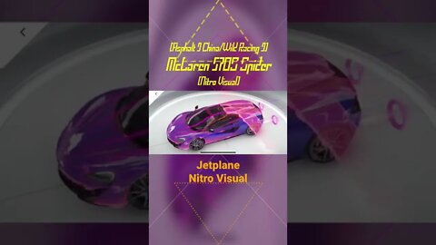 [Asphalt 9 China (A9C/狂野飙车9)] McLaren 570S Spider Jetplane Nitro Visual (#Shorts Clip)