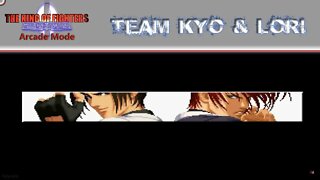 The King of Fighters 2000: Arcade Mode - Team Kyo & Lori