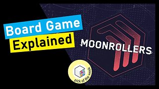 Moonrollers & Moonrakers + Dark Matter Expansion Board Game Explained