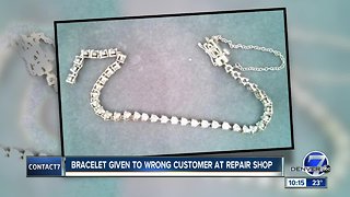 Jewelry repair shop accidentally gives away sentimental bracelet