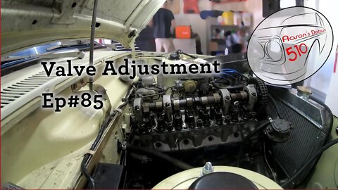 Datsun 510: Adjusting the Valves (Ep#85)