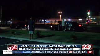 Overnight shooting leaves man with moderate injuries