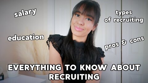 THINKING ABOUT BECOMING A RECRUITER? WATCH THIS FIRST | everything to know about recruiting