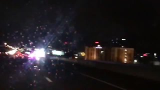 Multiple cars hit ladder on I-465 on Indy's north side