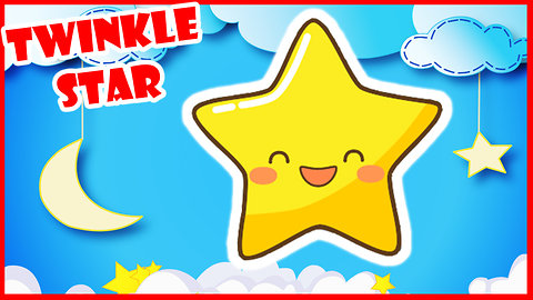 Twinkle Twinkle Little Star | Twinkle Star Song | Baby Sleep Song | KID TV