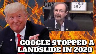 BOOM: Google Stopped Trump From Winning in a Landslide in 2020