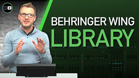 Behringer Wing Show Control Overview of the Behringer WING Library