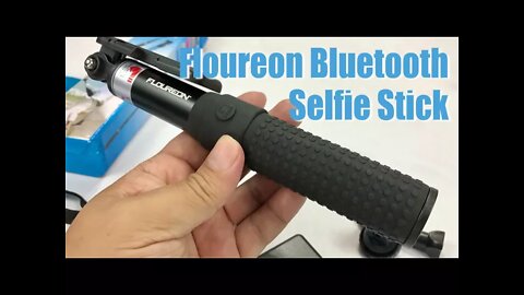 Floureon Bluetooth Foldable Extendable Selfie Stick with GoPro Mount Review