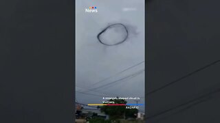 A strangely shaped cloud in Vietnam