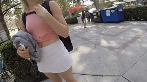 How to pick up college girls - Infield
