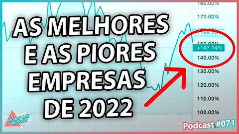 AS MELHORES E AS PIORES AÇÕES DO IBOV EM 2022