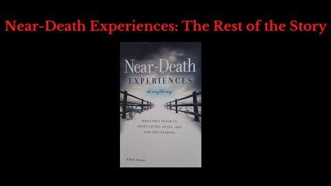 A Personal Epiphany: Near-Death Experiences by P.M.H. Atwater