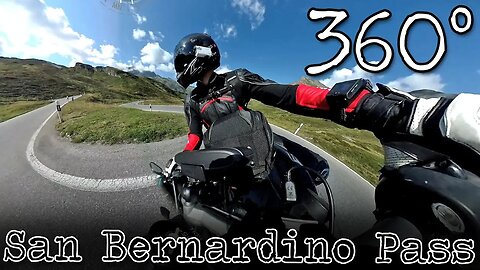 San Bernardino Pass, North to South, 360 degree 4K VR video
