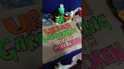 Urban Gardening with children logo