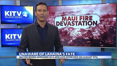 Maui Mayor Failed To Evacuate Lahaina
