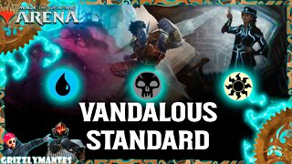 🔵⚫⚪VANDALOUS⚪⚫🔵|| Dominaria United || [MTG Arena] Bo1 White Blue Black Midrange Ranked Standard Deck