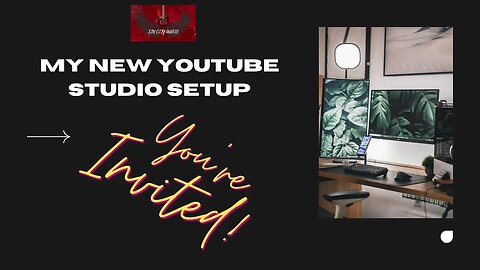 my new youtube studio setup 2