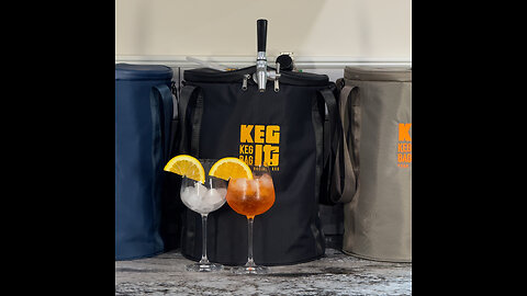 Light Aperol Spritz - Serve this on tap from a keg and take it anywhere!