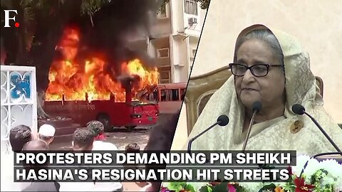 Bangladesh: PM Sheikh Hasina Resigns & Flees for India in helicopter