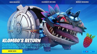 KLOMBO Finally RETURNS in Fortnite UPDATE!