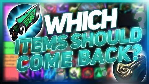 Should They Bring Back Removed Items? | League of Legends