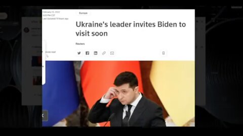 Ukraine's Leader Insists Russia Is Not Invading -- Invited Biden To Come Visit Ukraine