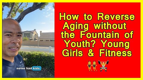 The real fountain of youth: how young girls and fitness reverse aging 👯‍♀️🏋️