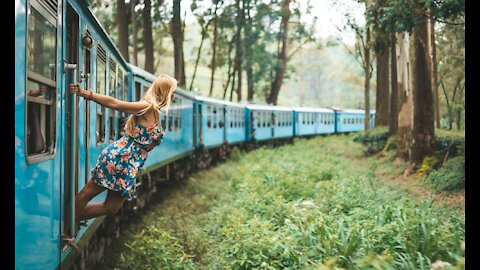 Worlds Most Scenic Train Route - Colombo To Badulla - Train Travel Through Beautiful Landscapes.