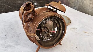 Restoration of abandoned antique clocks | Completely restore the rusted [chicken] clock