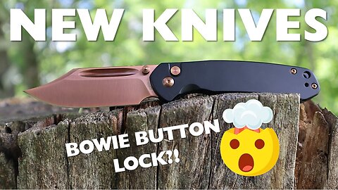 NEW Must-See Knife Launch: USA Made Spyderco & Bowie Pyrite | Atlantic Knife
