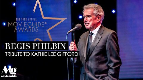 Regis Philbin Honors Kathie Lee Gifford in One of His Last Public Appearances