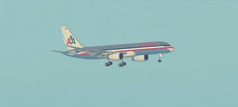 American Airlines B757 Aborted landing and crosswind approach