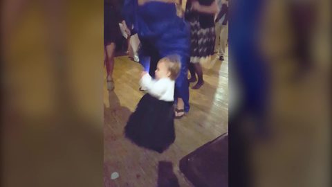 "Toddler Girl Killing It On Dancefloor"