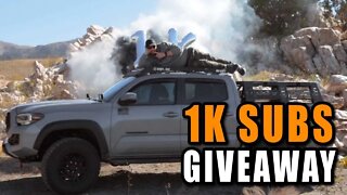 Mumfy 1K Subs Giveaway | #toyota #tacoclout #tacoma